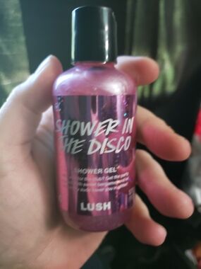 Lush Shower In The Disco Pink Shower Gel Bottle Sealed Strawberry